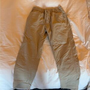 Men's Casual Tan Joggers